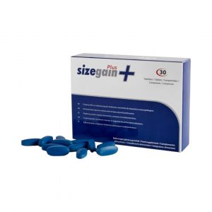 SizeGain Plus 30 vnt. afrodiziakas SizeGain Plus 30 kaps. maisto papildas vyrams