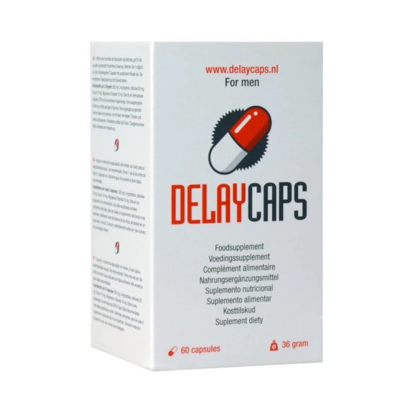 DelayCaps Pills 60 tab. priešlaikinei ejakuliacijai DelayCaps Pills 60 tab maisto papildas