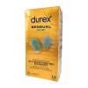 Durex Sensual Slim 10 vnt. prezervatyvų dėžutė