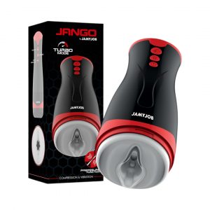 Jamyjob JANGO Compression And Vibration Masturbator masturbatorius 1 Jamyjob JANGO Compression And Vibration Masturbator masturbatorius