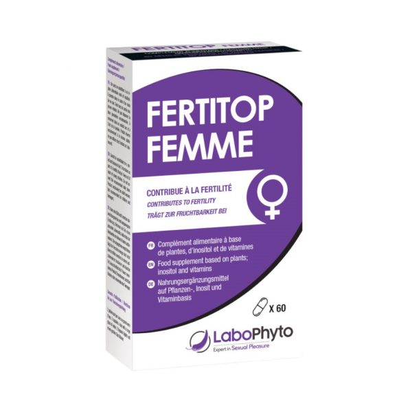 Fertitop Femme afrodiziakas Lobophyto Fertitop Femme maisto papildas