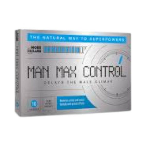 Man Max Control 10 kaps. afrodiziakas Man Max Control 10 kaps. maisto papildas