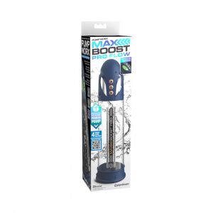 Pump Worx Max Boost Pro Flow penio, Vaginos pompos 1 Max Boost Pro Flow penio pompa