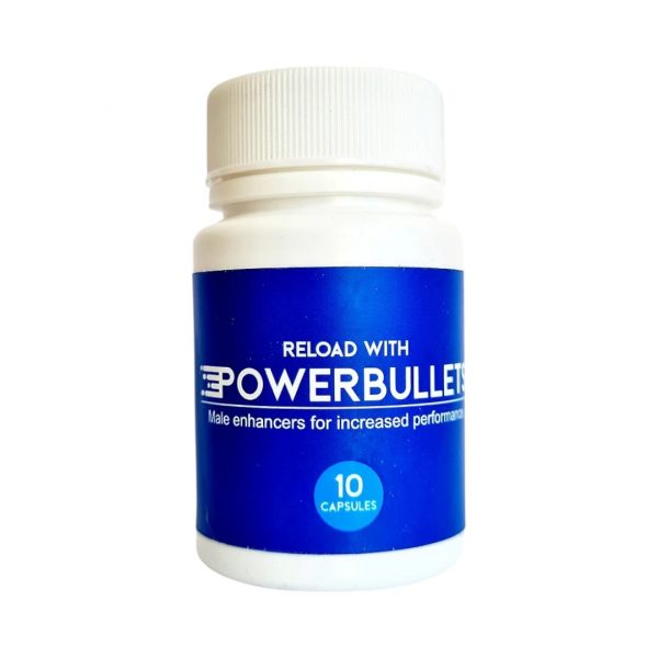 Power Bullets 10 vnt. potencijai ir erekcijai gerinti Power Bullets 10 vnt maisto papildas vyrams