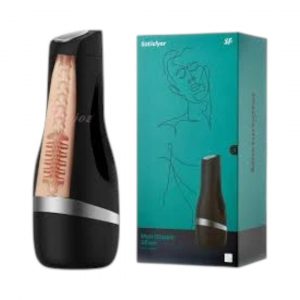 Satisfyer Men Classic Silver masturbatorius 1 Satisfyer Men Classic Silver masturbatorius