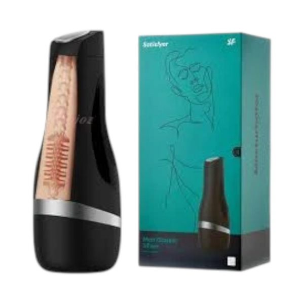 Satisfyer Men Classic Silver masturbatorius 1 Satisfyer Men Classic Silver masturbatorius