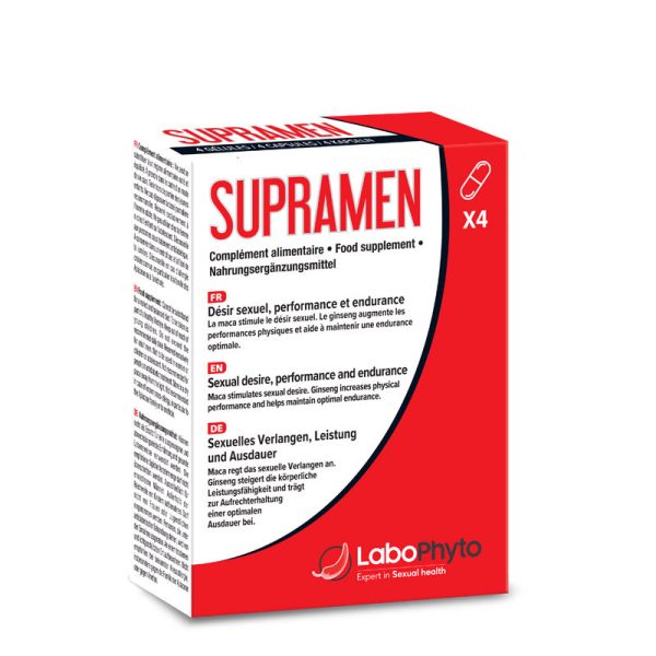 Supramen 4 vnt. potencijai ir erekcijai gerinti Supramen 4 vnt.
