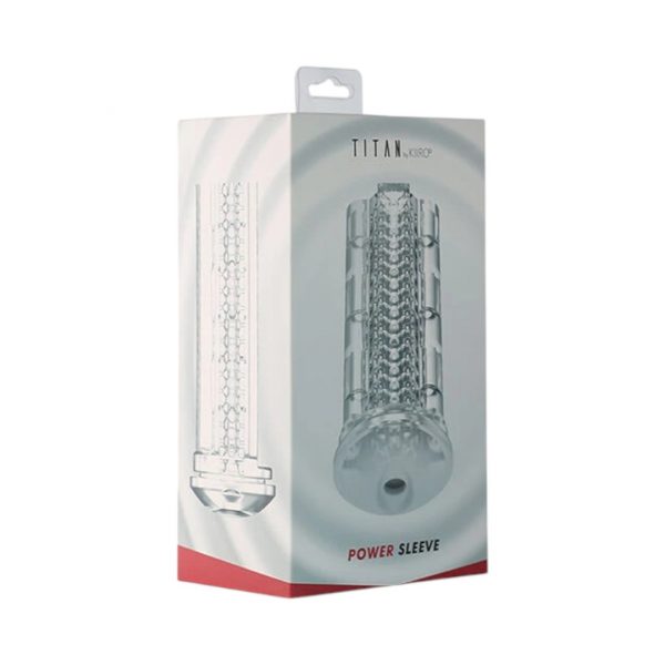 Titan Kiiro Power Sleeve masturbatorius 4 Titan Kiiro Power Sleeve mova masturbatoriui