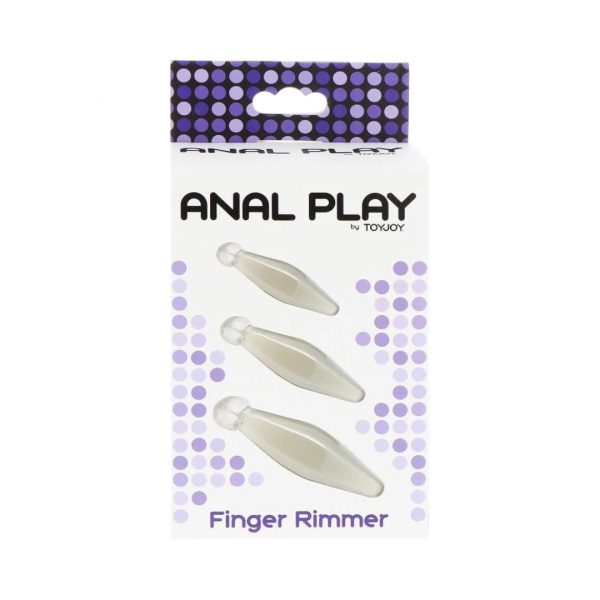 Toyjoy Anal Play Finger Rimmer analinis žaislas 1 ToyJoy Anal Play Finger Rimmer analiniai kaiščiai