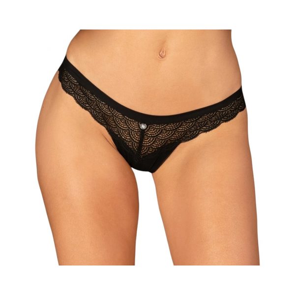 Obsessive Chemeris Panties XS/S apatinis trikotažas 1 Obsessive Chemeris Panties XS-S kelnaitės