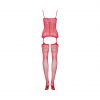 Obsessive F204 red seksuali kūno kojinė