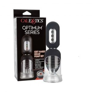 Calexotics Optimum Series Get Hard Head Pump Set penio, Vaginos pompos 1 Optimum Series Get Hard Head Pump Set penio pompa