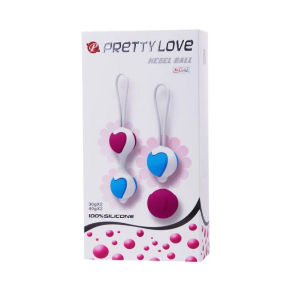 Pretty Love Flirtation Hegel Ball vaginalinis kamuoliukas 2 Pretty Love Flirtation Hegel Ball vaginaliniai kamuoliukai
