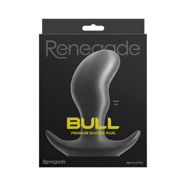 Renegade Bull Premium Silicone Plug analinis žaislas Renegade Bull Premium Silicone Plug analinis kaištis