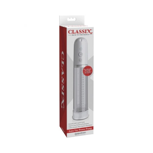 Classix Auto-Vac Power Pump penio, Vaginos pompos 1 Classix Auto-Vac Power Pump penio pompa