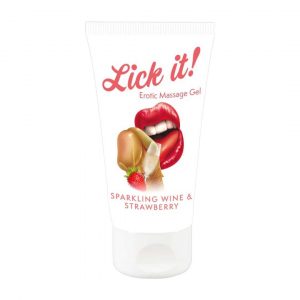 Lick it! Sparkling Wine & Stawberry lubrikantai 1 Lick_it_Sparkling_Wine__Stawberry