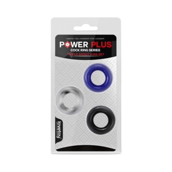 Lovetoy Power Plus Cock Ring Series penio žiedas 1 Power Plus Cock Ring Series penio žiedai
