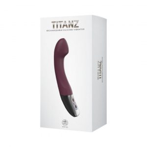 Titanz Rechargeable Silicone Vibrator vibratorius 1 titanz rechargeable silicone vibrator vibratorius