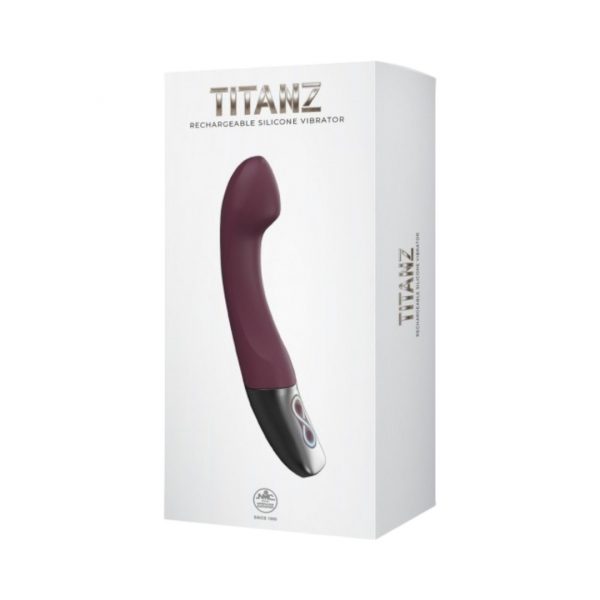 Titanz Rechargeable Silicone Vibrator vibratorius 1 titanz rechargeable silicone vibrator vibratorius