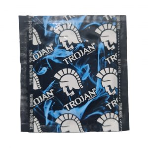 Trojan Bareskin prezervatyvai trojan bareskin prezervatyvas