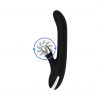 Black&Silver Storm Rotation Vibe rabbit vibratorius