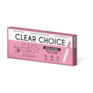 Clear Choice Easy Test nėštumo testai 1 Clear Choice Absolutely Easy Test nėštumo testas