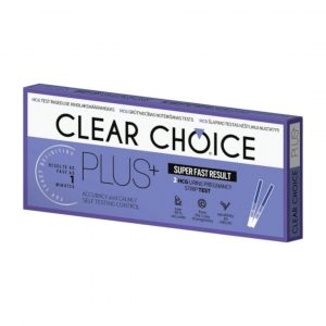 Clear Choice Plus nėštumo testai Clear Choice Plus nėštumo testas