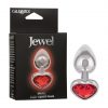 Jewel Small Ruby Heart Plug Dezute mažas analinis kaištis