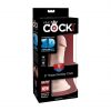 King Cock Plus Triple Cock Dezute realistiškos formos