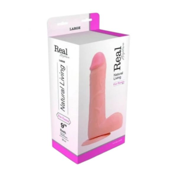 Real Rapture Fire Passion 9 dildo, falo imitatorius 1 Real Rapture Fire Passion 9 realistiškas dildo