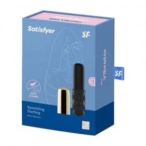 Satisfyer Sparkling Darling mini vibratoriai 1 Satisfyer Sparkling Darling mini vibratorius
