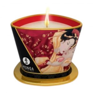 Shunga Massage Candle Romance Wine masažo žvakės Shunga Massage Candle Romance Wine masažo žvakė