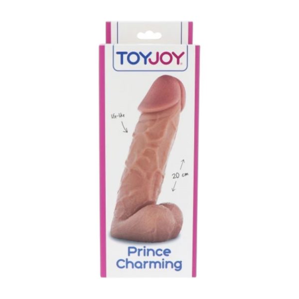 ToyJoy Prince Charming dildo, falo imitatorius 2 ToyJoy Prince Charming Dezute rafinuotas vibratorius