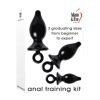 Adam Eve Anal Training Kit elegantiškas, apgalvotas analinis treniravimo rinkinys