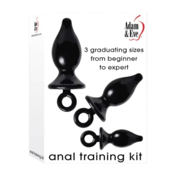 Adam Eve Anal Training Kit analinis žaislas 2 Adam Eve Anal Training Kit elegantiškas, apgalvotas analinis treniravimo rinkinys