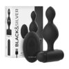 Black & Silver Tucker Petit Anal Plug