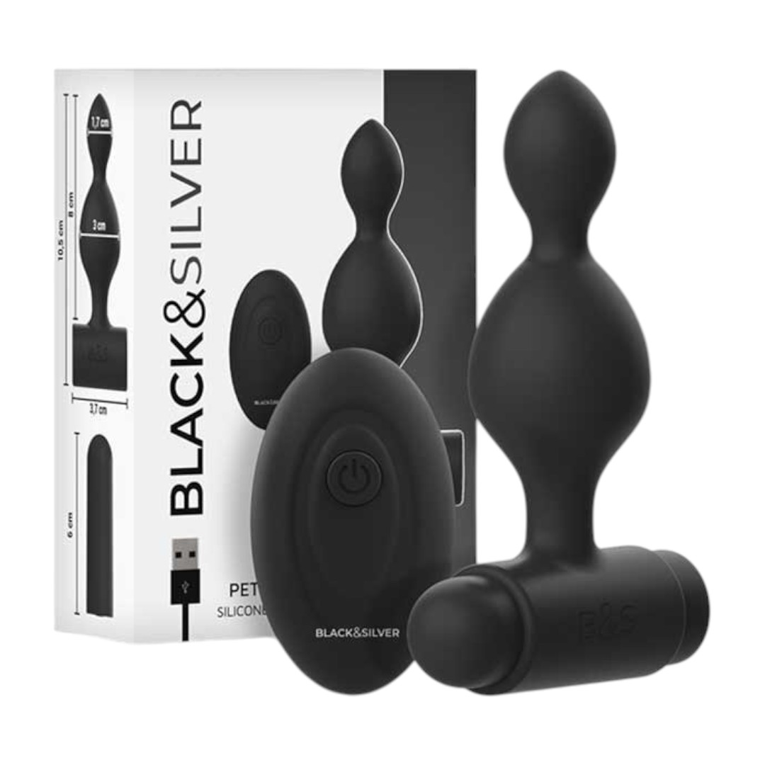 Black & Silver Tucker Petit Anal Plug analinis žaislas 1 Black & Silver Tucker Petit Anal Plug Black & Silver Tucker Petit Anal Plug analinis žaislas 1 Black & Silver Tucker Petit Anal Plug