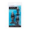 Silicone Anal Exerciser Kit ergonomiškas analinio treniravimo rinkinys