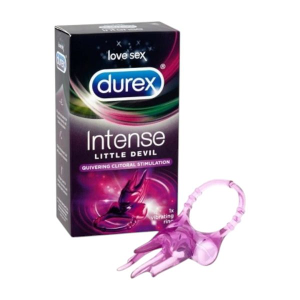 Durex Intense Little Devil penio žiedas 2 Durex Intense Little Devil vibruojantis penio žiedas