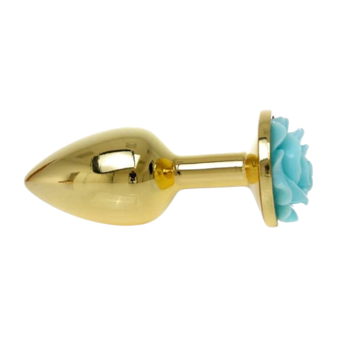 Gold PLUG ROSE analinis žaislas 2 Gold PLUG ROSE Anal Plug Gold PLUG ROSE analinis žaislas 2 Gold PLUG ROSE Anal Plug
