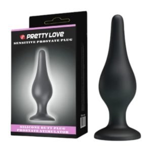 Pretty Love Sensitive Prostate Plug analinis žaislas 1 Pretty Love Sensitive Prostate kompaktiškas, švelnios „soft touch“ tekstūros prostatos masažuoklis