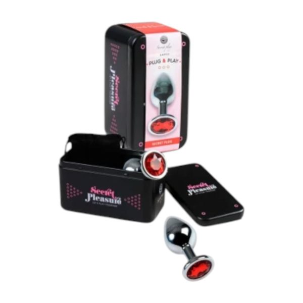 Secret Plug Large analinis žaislas 1 Secret Plug Large švelnios „soft touch“ tekstūros analinis plugas