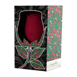 Amoressa Mia Rose vibratorius 1 Amoressa Mia Rose – klitorio stimuliatorius iš arti, silikoninis korpusas