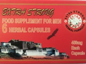 Extra Strong Herbal Capsules 6 maisto papildai vyrams Extra Strong Herbal Capsules 6