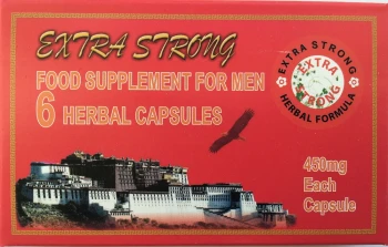 Extra Strong Herbal Capsules 6 maisto papildai vyrams Extra Strong Herbal Capsules 6 Extra Strong Herbal Capsules 6 maisto papildai vyrams Extra Strong Herbal Capsules 6