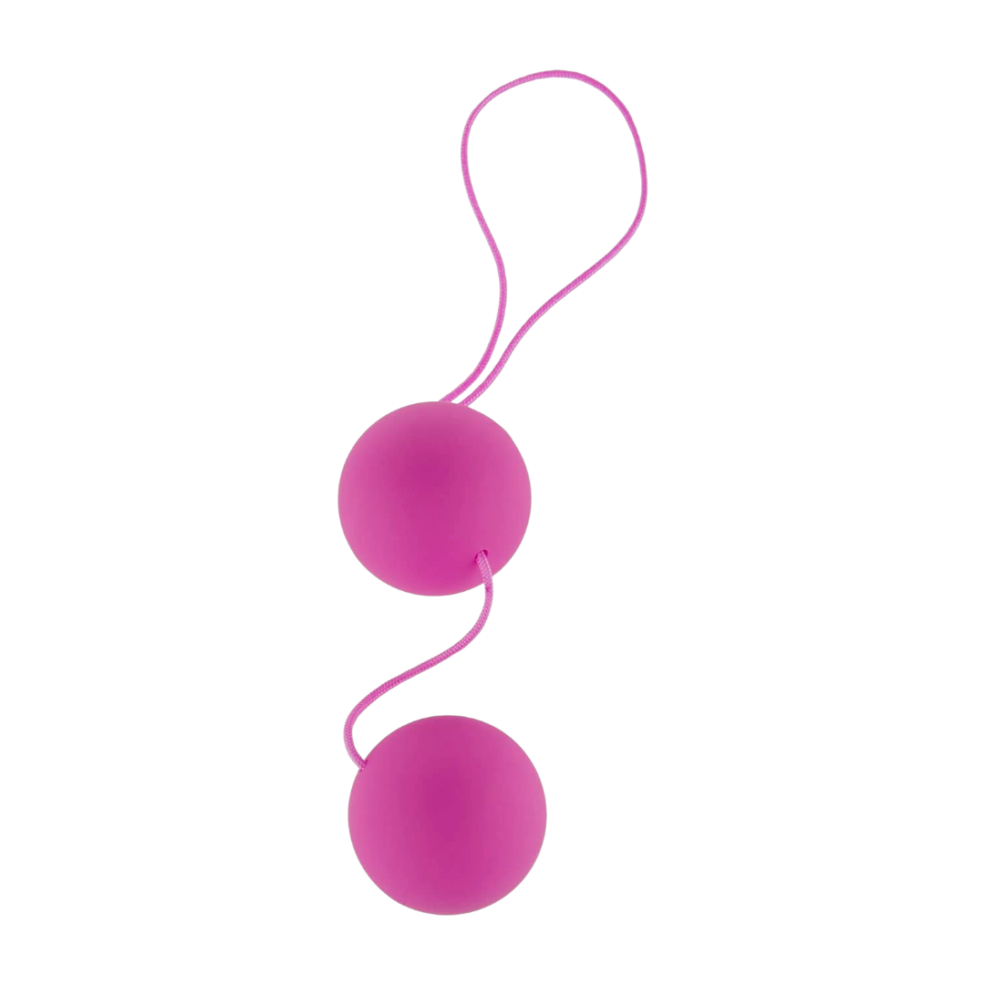 Funky Love Balls vaginalinis kamuoliukas 2 Vaginaliniai kamuoliukai ToyJoy su jungiamąja juostele ir traukimo kilpele – arti Funky Love Balls vaginalinis kamuoliukas 2 Vaginaliniai kamuoliukai ToyJoy su jungiamąja juostele ir traukimo kilpele – arti