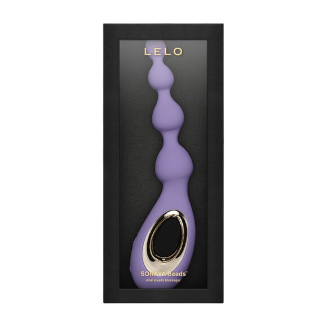 LELO – SORAYA BEADS VIOLET ANAL MASSAGER analinis žaislas 2 LELO Soraya Beads Violet – analiniai karoliukai su laikymo kilpa, vaizdas iš arti LELO – SORAYA BEADS VIOLET ANAL MASSAGER analinis žaislas 2 LELO Soraya Beads Violet – analiniai karoliukai su laikymo kilpa, vaizdas iš arti