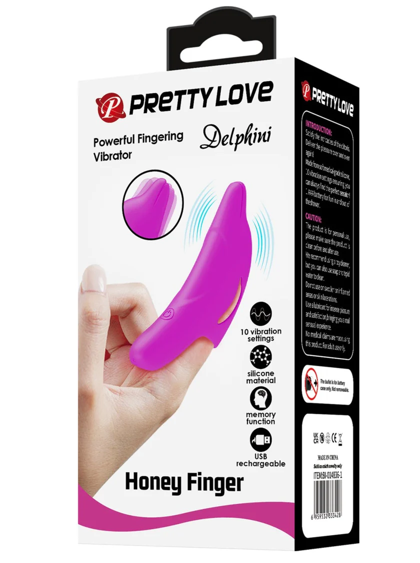 Pretty Love Honey Finger vibratorius 1 Pretty Love Honey Finger – piršto vibratorius iš arti, silikoninis korpusas Pretty Love Honey Finger vibratorius 1 Pretty Love Honey Finger – piršto vibratorius iš arti, silikoninis korpusas
