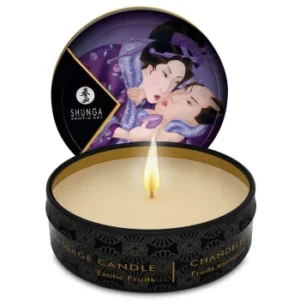 Shunga Mini Massage Candle Libido masažo priemonė Shunga Mini Massage Candle Libido