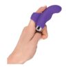 Finger tipo vibratorius „Sweet Smile“ – silikoninis korpusas ir valdymo mygtukas